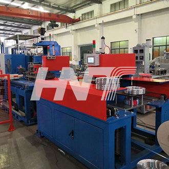 Aluminum Wire Coiling and Packing Machine