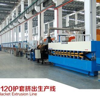 200+120护套挤出生产线