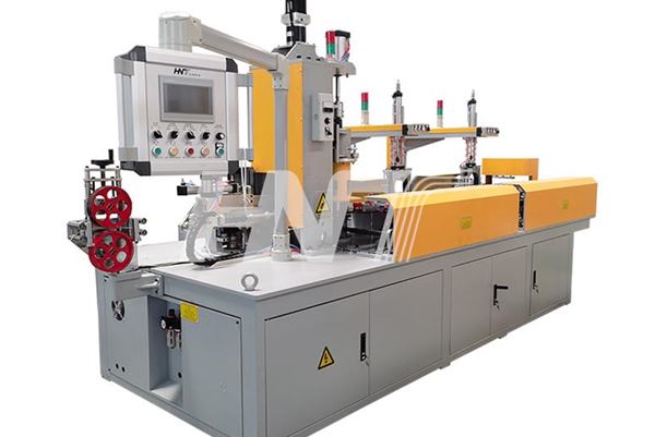 Cable Coiling & 4 Point Strapping Packing Machine