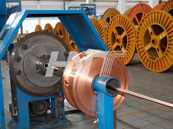 Copper Armouring Machine