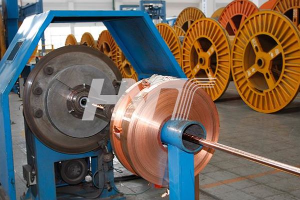 Copper Armouring Machine