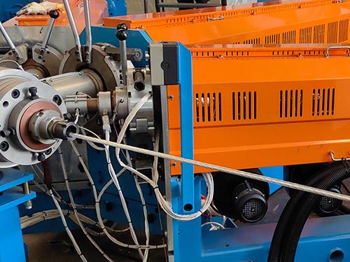 Three-layer Cross-linked Cable Extrusion Line